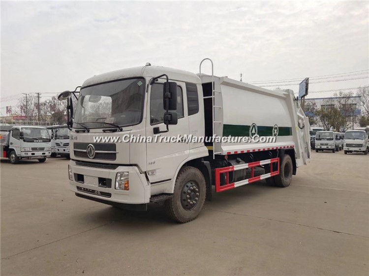 China New Factory Price 14cbm Movable Compactor Garbage Truck for Sale