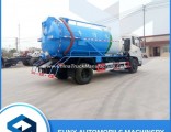9 Cubic Miters Vacuum Sewage Suction Tanker Truck Manufacturer