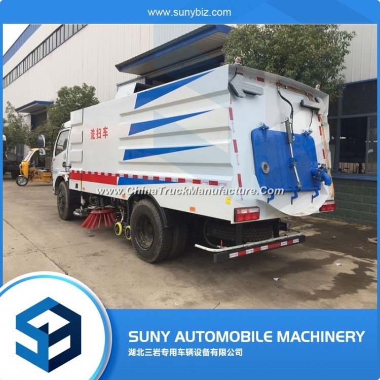 Factory Used High Pressure Vacuum Road Washing and Sweeping Truck