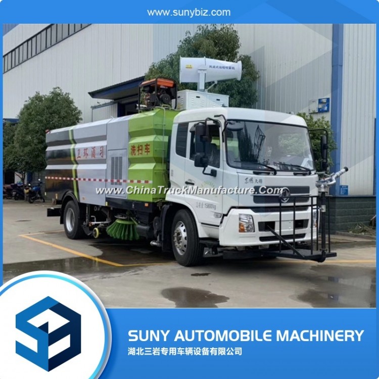 Roller Brush Sweeper and Suction Mechanical Sweeper Truck