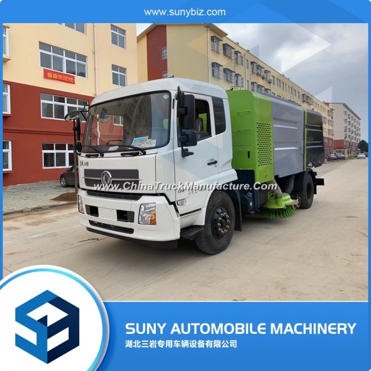 Df Brand 4X2 Vacuum Road Sweeper Truck Road Cleaning Vehicle
