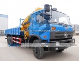 10t Foldable Arm Dongfeng 6X4 Truck Mounted Crane