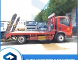 4X2 New 6ton Flat Bed Excavator Transportation Lorry