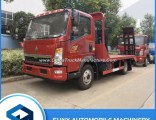 HOWO 4X2 Flat Bed Recovery Truck Platform Wrecker Flatbed Cargo Transport Truck