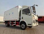 Hot Sale Sino HOWO 2-4t Freezer Box Small Refrigerated Truck