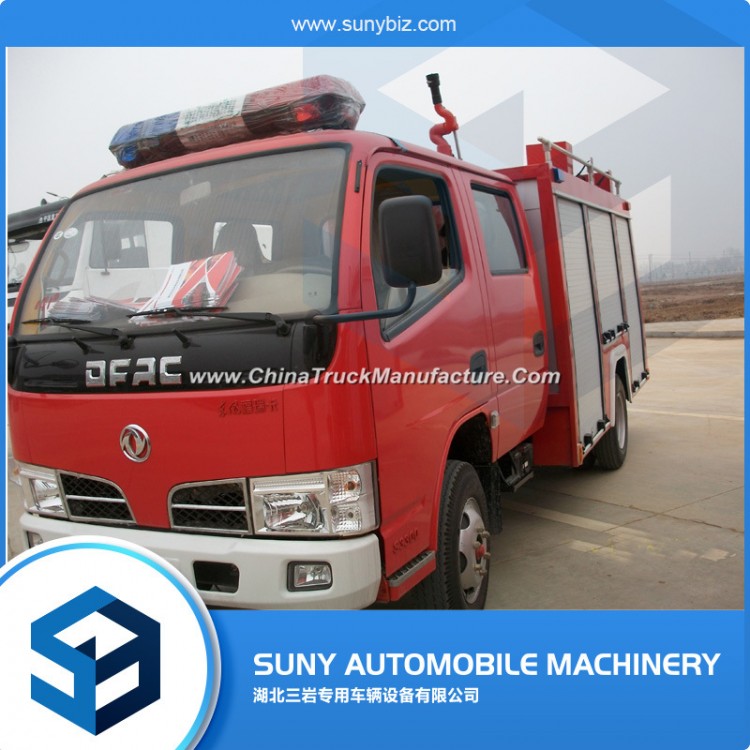Dongfeng Furuika 1000L 2000L 3000L Water and Foam Fire Fighting Truck