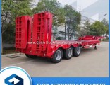 40 Feet 40-60 Ton Gooseneck Flatbed Platform Trailer Lorry Semi Trailer for Sale
