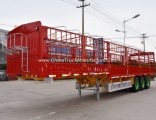 Hot Sale Side Wall Swan Neck Transport Cargo Semi Trailer