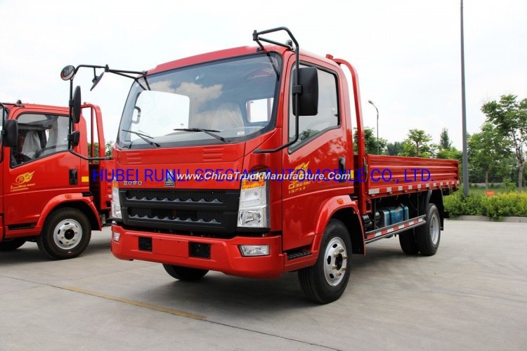 China HOWO 4X2 Cargo Truck Vehicle 5tons Euro 2 with Good Price for Sale