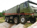 HOWO 8X8 off Road Military Truck 371HP