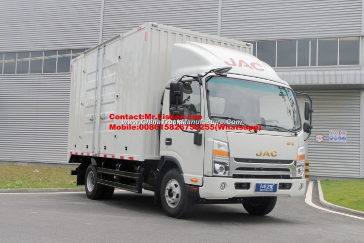 China JAC Superior Quality 4X2 Van Truck Euro 2 with Good Price for Sale