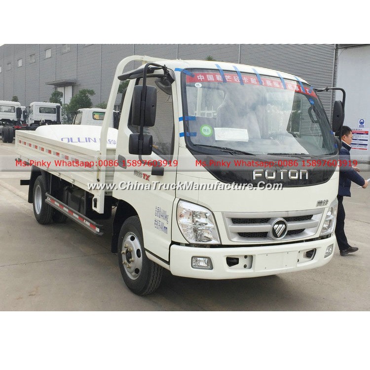 Foton Cargo Truck Gasoline Engine 130HP Truck Light Lorry Truck