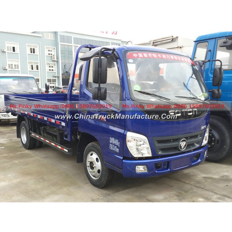 Mini Foton Stake Cargo Truck, 103HP Gasoline Engine Foton Car with Lorry for Sales