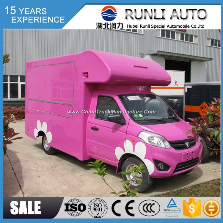 Foton 4X2 Street Using Mobile Food Car for Sale with Factory Price