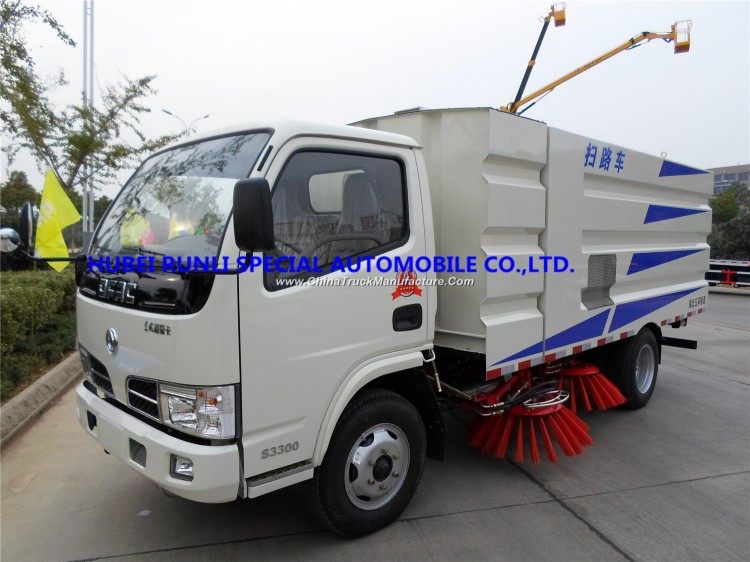 China DFAC Road Street Sweeping Sweeper Vehicle Motor Truck