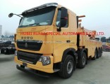 China Cnhtc Sinotruk HOWO 10X4 14wheel Road Wrecker Vehicle Truck 440HP