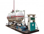 Mini 10cbm LPG Skid Station for Cooking Gas Refueling