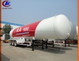  Standard 60, 000 Liters LPG Cooking Gas Tanker Truck Trailer 30mt for Sale