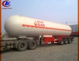  Standard Tri-Axle LPG Tanker Truck Trailer