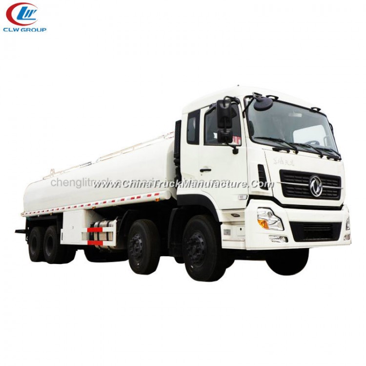 12wheel 290HP 25000liters Dongfeng Heavy Water Tanker Truck