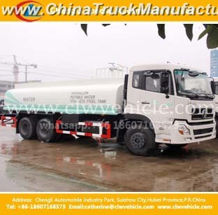 Heavy Duty Dongfeng 20000L Water Spray Tank Truck