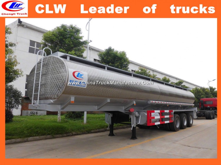 Aluminum Alloy Oil Tank Trailer 3000L Iters-60000 Liters Fuel Tanker Trailer DOT Aluminum Fuel Tank 