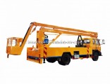 6 Wheels China 14m 16m Bucket Truck for Sale