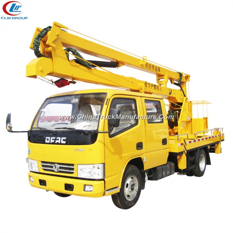 Dongfeng 4*2 Double Row High Altitude Operating Aerial Platform Truck 22m