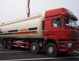 Dry Bulk Cement Tank Truck 12 Wheels Chemical Transport Truck