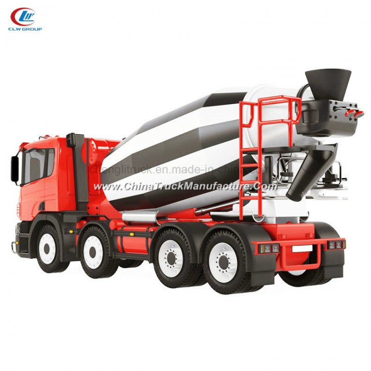 12 Wheel Sinotruk HOWO Heavy Duty Concrete Cement Mixer Truck