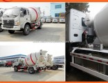 4X2 Small 5m3 Concrete Mixer Truck for Cement