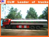 Dongfeng 8*4 Fresh Milk Transport Truck 12 Ton Stainless Steel Milk Tanker