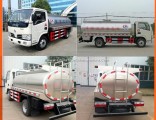 3m3 5m3 Small Milk Truck for Fresh Milk Transportation Tanker