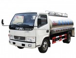 Dongfeng 5ton Mini Milk Tanker Truck for Sale