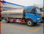 FAW 10cbm Milk Truck for 10ton Fresh Milk Tank Truck
