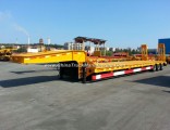 Tri-Axle 20FT 40FT Low Flatbed Low Flatbed Semi Trailer