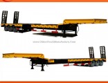 3 Axles Low Bed Semi Trailer for Sale
