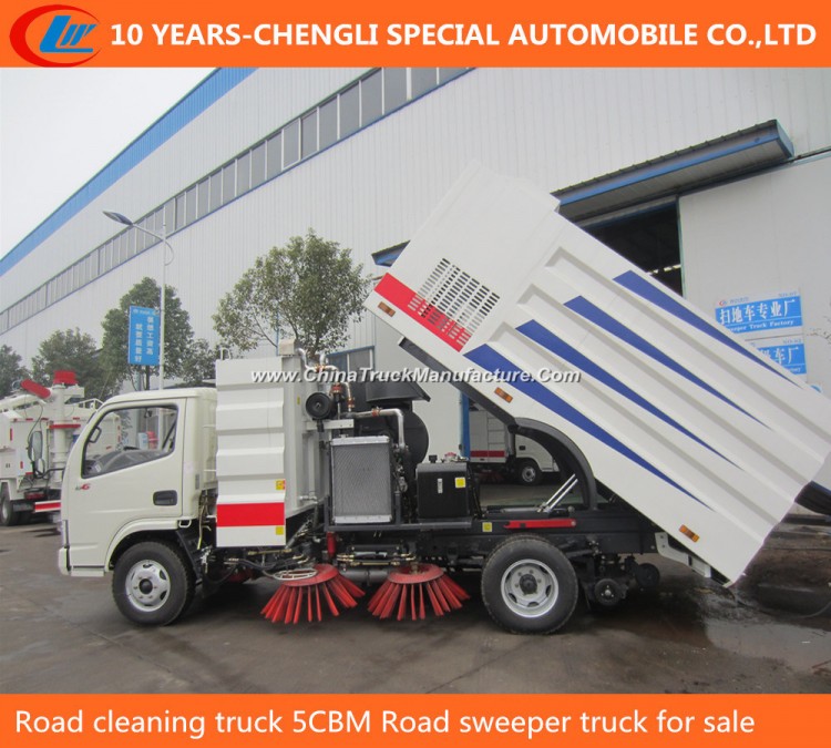 5cbm Road Sweeper Truck for Road Cleaning