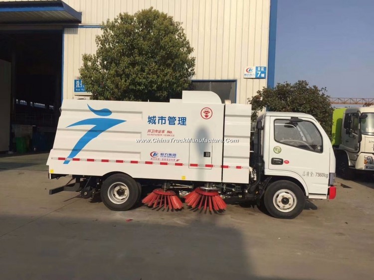 6m3 Road Sweeping Truck for Sanitation Project