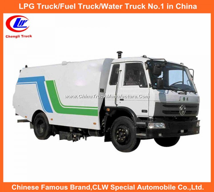 Dongfeng Street Sweeping Truck in Cummins Runway Sweeper & Road Cleaning