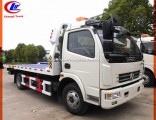 5ton Tilt Tray Wrecker for Dongfeng Flatbed Wrecker Tow Truck