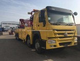 336HP 371HP Heavy Duty Sinotruk HOWO 8*4 Road Wrecker Trucks for Sale