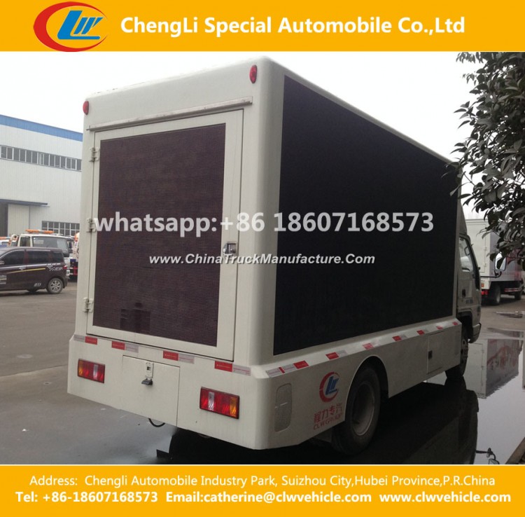 HOWO Mobile Moving Advertising LED Display Truck