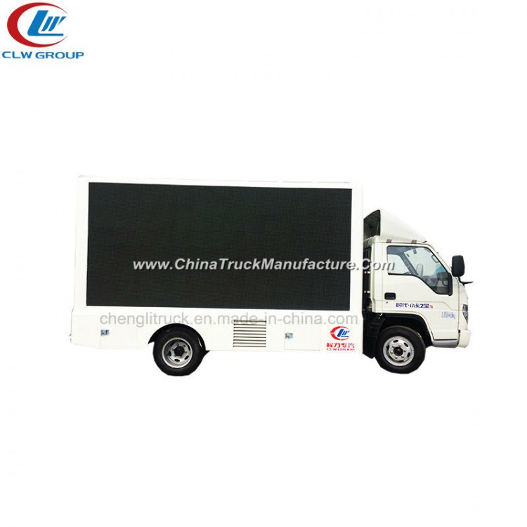 6 Wheels LED Advertising Truck LED Mobile Stage Truck