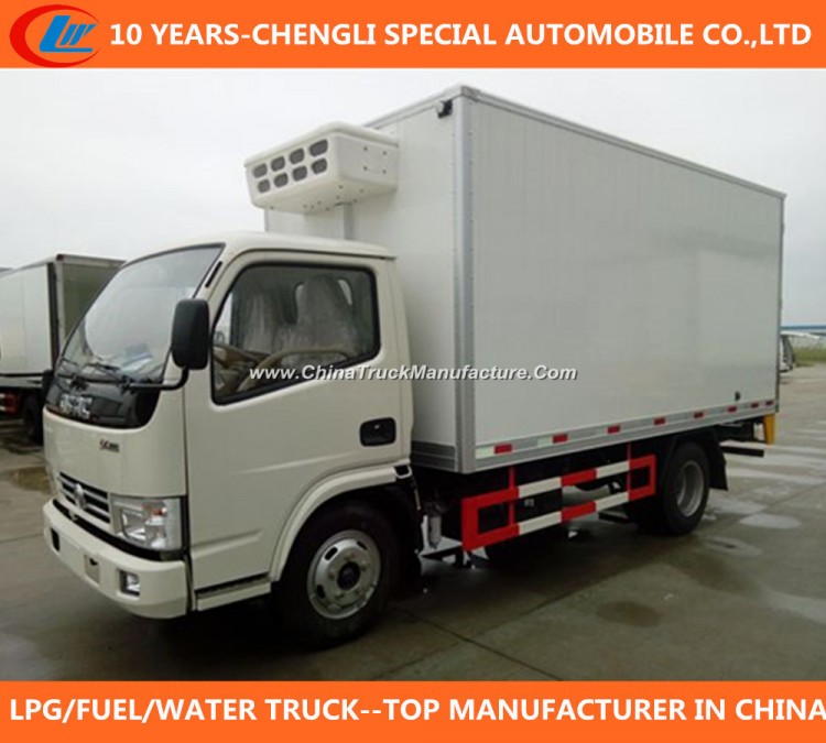 Dongfeng 4X2 Refrigerator Van Truck Refrigerated Truck for Sale