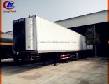 Tri Axle 45ton Refrigerated Van Semi Trailer with Thermo King Refrigeration Unit