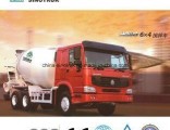 China Best HOWO 6X4 6m3 Mixer Truck