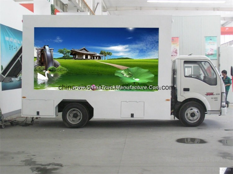 Professional Supply Outdoor Display Mobile LED Advertising Truck with Foldable Stage