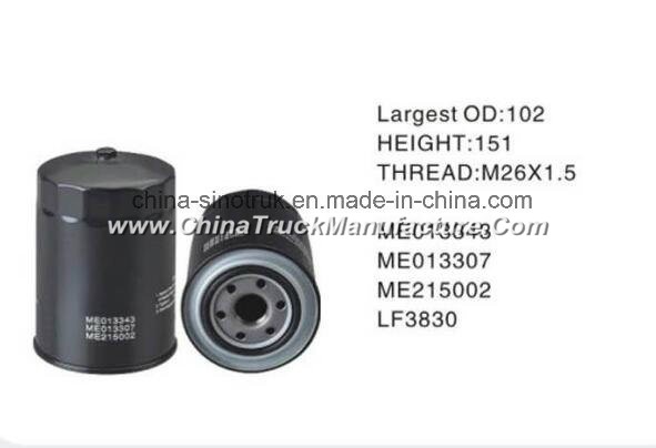 Original Quality Mitsubishi Heavy Truck Parts Fuel Filters Me013343 Lf3830