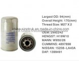 Hot Sale Fuel Oil Air Water Filters for Iveco 2992242